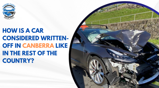 How Is a Car Considered Written-off in Canberra like in the Rest of the Country?